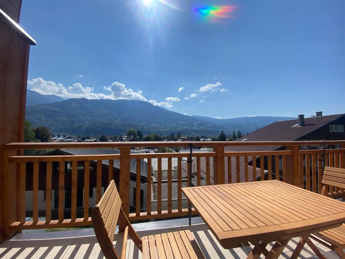 Appartement Familial Neuf Pres Du Village, 3 Chambres, Balcon Sud, Parking, Proche Ski-Bus, Samoens - Fr-1-642-80 Extérieur photo